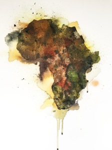 My Abstract African Splatter