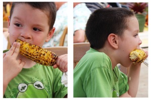 Corn at Dole Plant